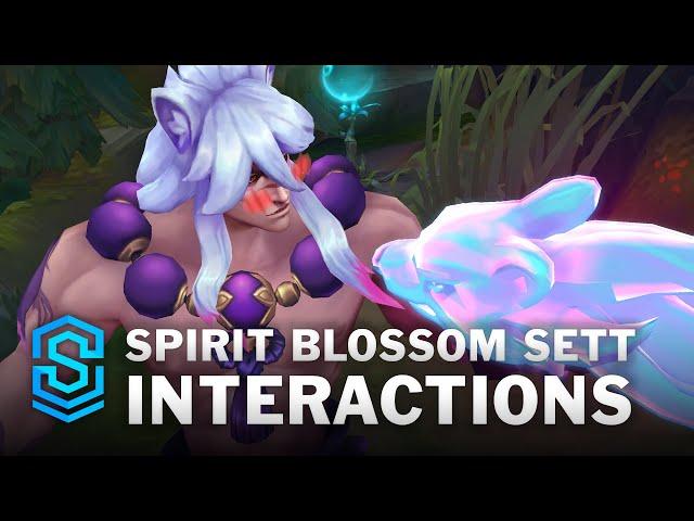 Spirit Blossom Sett Special Interactions