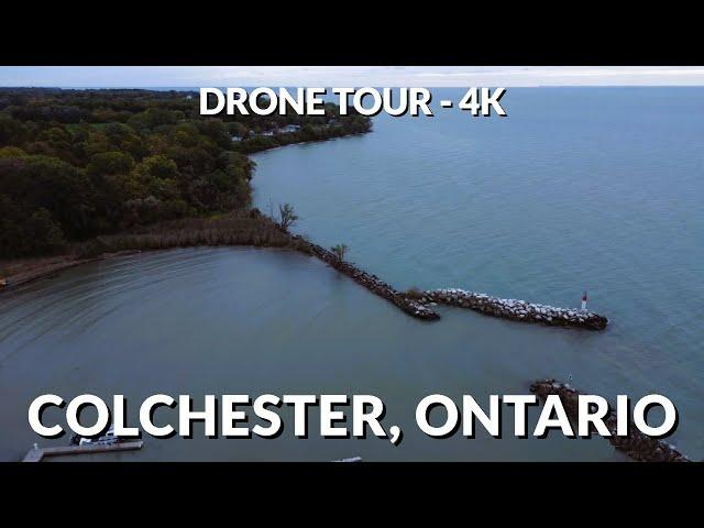  Aerial Wonders of Colchester, Ontario | 4K Drone Exploration! 