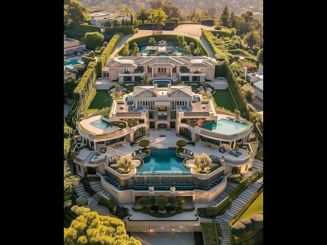 Mansion in LA #luxuryhomedesigner #billionaireshome #homedesign #design #архитектура