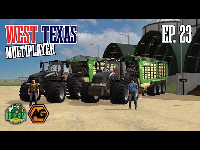 5 Million Litres of Silage and No Hay!  - West Texas with Argsy - Ep 23