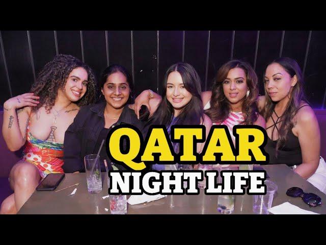 Doha Qatar Nightlife 2024 || Desi Vibes in Qatar | Nightclubs in Doha City || Doha City