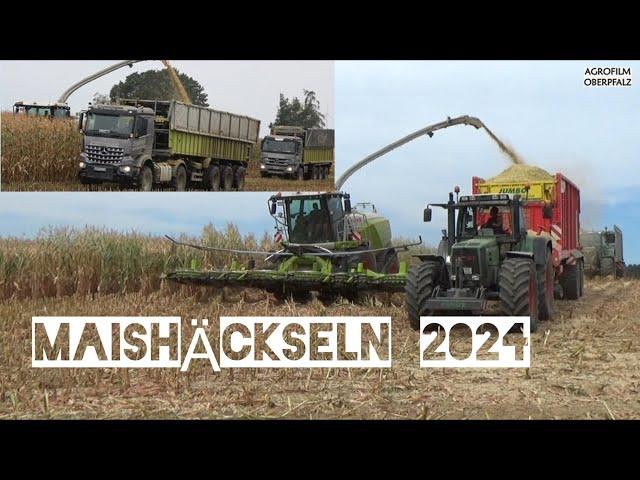 Maishäckseln nonstop bis in den Regen - Claas Jaguar 970 - 50 Jahre Edition - LU Winderl