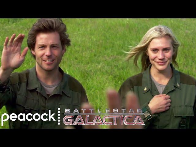 Battlestar Galactica | Starbuck and Lee's Last Goodbye