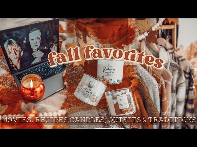 All My Fall Favorites Traditions, Movies, Recipes, Candles, & Outfits