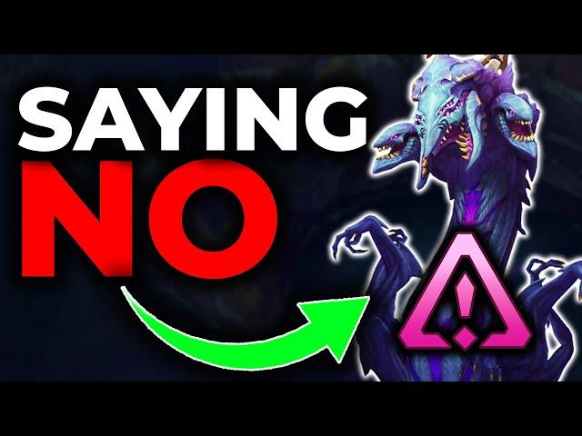 The Skill of Saying No in League of Legends