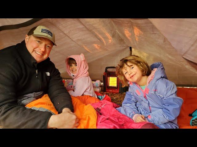 Cold Weather Camping Tips - Taking Beginners Camping with Kids