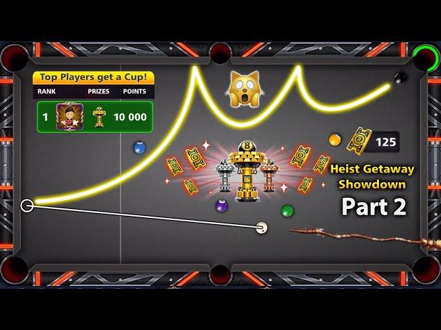 8 Ball Pool - (Part 2) World Record 125 Tickets for Heist Getaway Showdown - GamingWithK