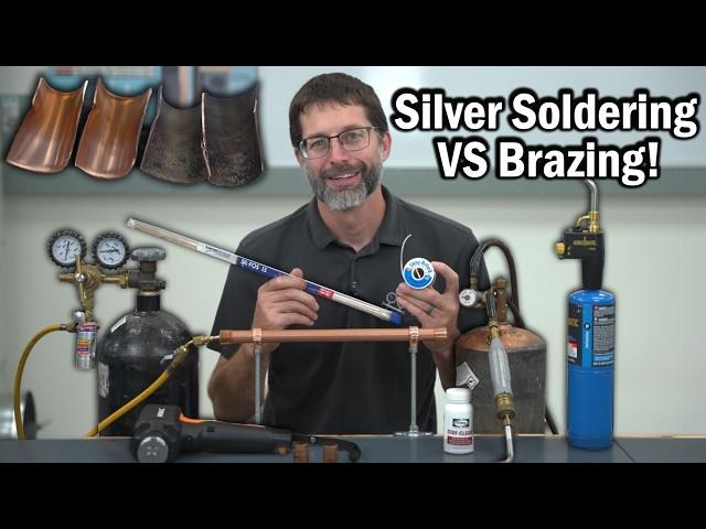 HVAC Silver Soldering vs Brazing vs Brazing While Flowing Nitrogen!