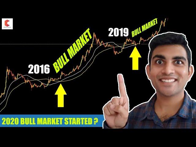 BITCOIN NEW BULL MARKET START NOW ? 50/100 MA CROSS - CRYPTOVEL