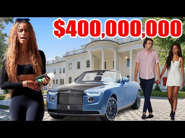 Malia Obama BILLIONAIRE Lifestyle 2024  Net worth | Income | House | Cars | Boyfriend | Family