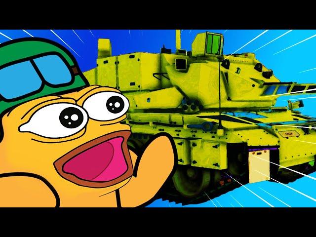 Tank Commander Builds ACTUAL GOOD TANKS in Cursed Tank Simulator?!