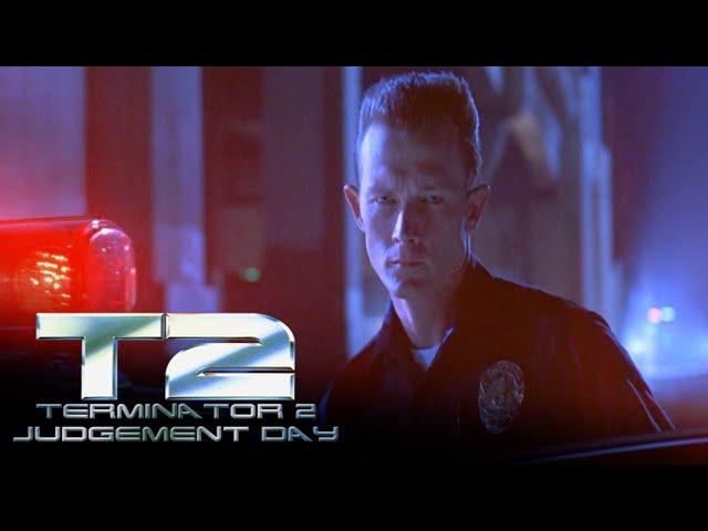 'T-1000 Begins His Hunt' Scene | Terminator 2: Judgment Day