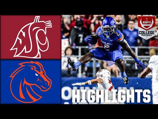 Washington State Cougars vs. Boise State Broncos | Full Game Highlights | ESPN College Football