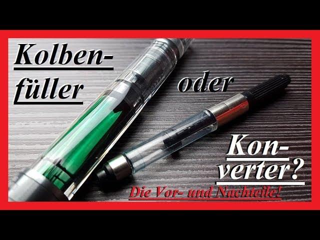 Kolben oder Konverter? Die Vor- und Nachteile!