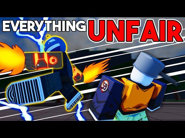 Everything UNFAIR About Every Character In The Strongest Battlegrounds