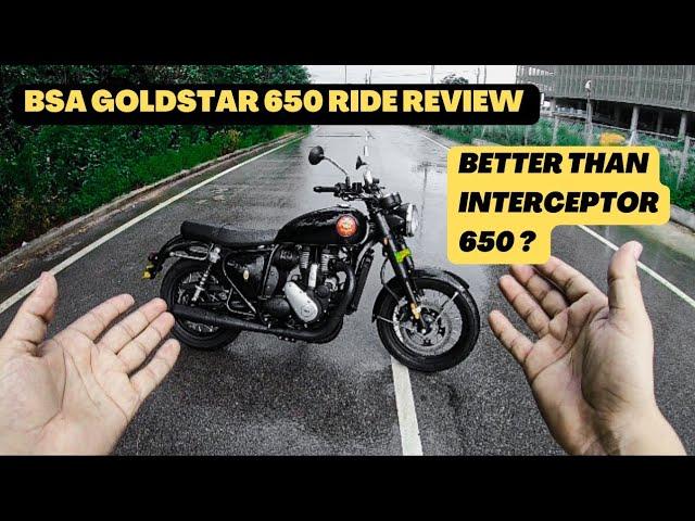 BSA Goldstar 650 Ride Review ||