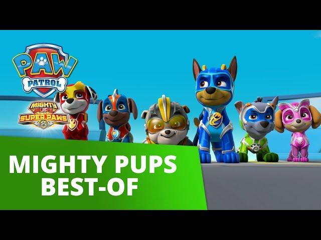 PAW Patrol - Mighty Pups Best Moments and Rescues - PAW Patrol Official & Friends!