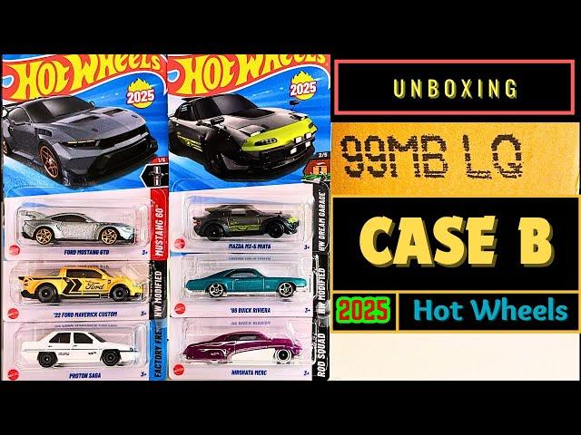 Unboxing - Hot Wheels 2025 Case B