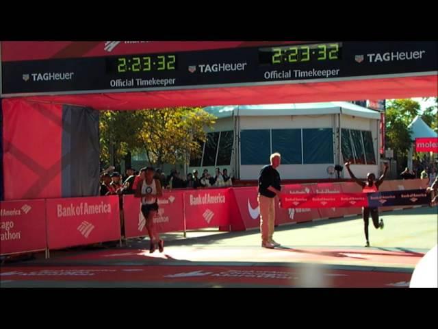 Florence Kiplagat wins Chicago Marathon 2015