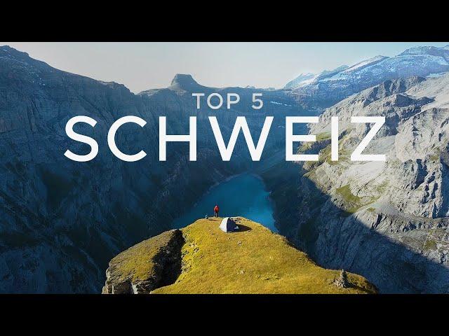 Schweiz Urlaub TOP 5 mit Sehenswürdigkeiten & Geheimtipps