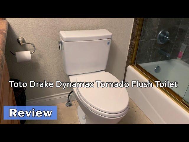 Toto Drake Dynamax Tornado Flush Toilet Review