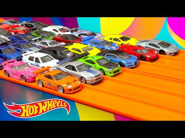 Hot Wheels Fast & Furious VS Exotics Drag Race Tournament!