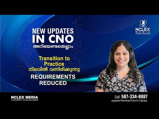 New Updates in CNO, April 1 2025 for IEN (Internationally Educated Nurses)