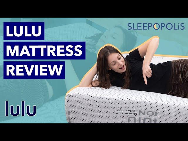 Lulu Original Mattress Review - Sleep Better with the ION Cover??