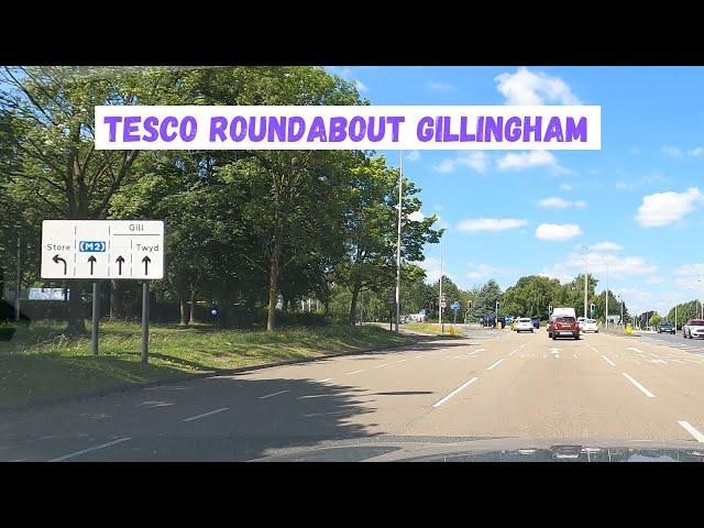 Tesco Roundabout Gillingham - Bowaters Roundabout Driving Test