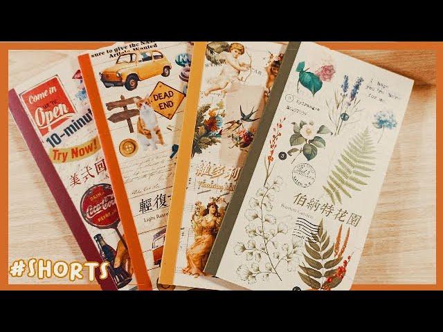 Vintage Stickerbooks flip-through #shorts