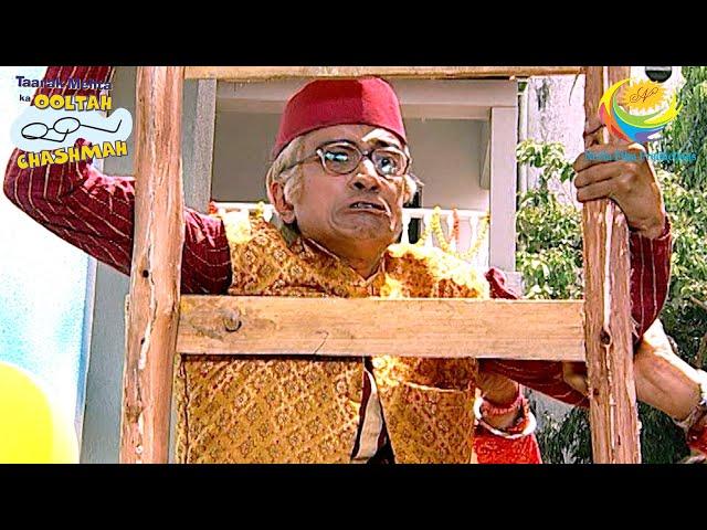 Champak Chacha Gets Stuck | Taarak Mehta Ka Ooltah Chashmah | Society Repairing