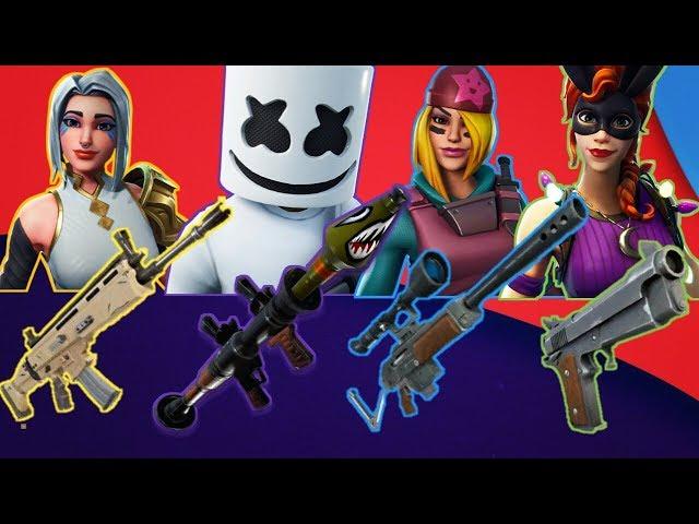 *НОВЫЙ* РАНДОМНЫЙ СКИН ЧЕЛЛЕНДЖ В ФОРТНАЙТ! КАКОЙ СКИН - ТАКОЕ И ОРУЖИЕ FORTNITE