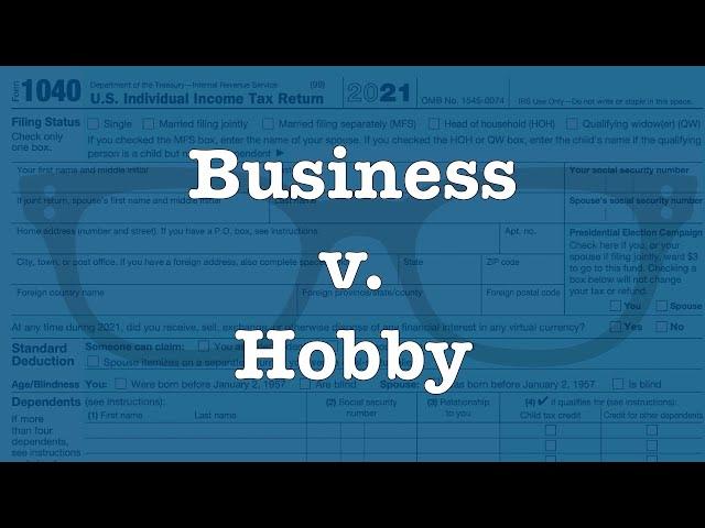 Is it a hobby, or a business?