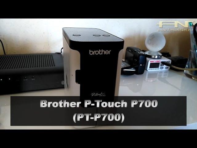 Brother P-Touch P700 (PT-P700) Etiketten-Drucker, Beschriftungsgerät, Computer Version, Portable