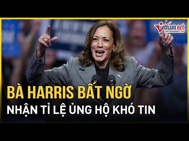 Bầu cử Mỹ 2024: Bà Harris bất ngờ nhận tỉ lệ ủng hộ khó tin, ông Trump thất thế | Báo VietNamNet