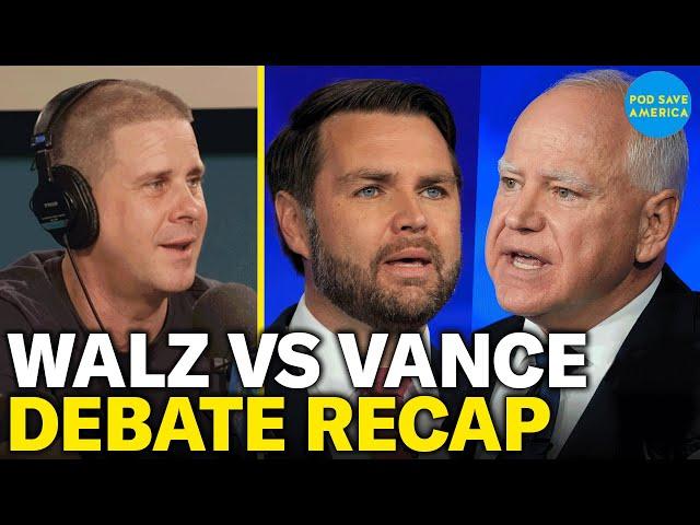 Tim Walz Clashes With JD Vance in VP Debate Over Women's Rights, 2020 Election and Immigration