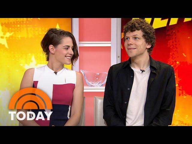 Kristen Stewart And Jesse Eisenberg Talk ‘American Ultra’ | TODAY