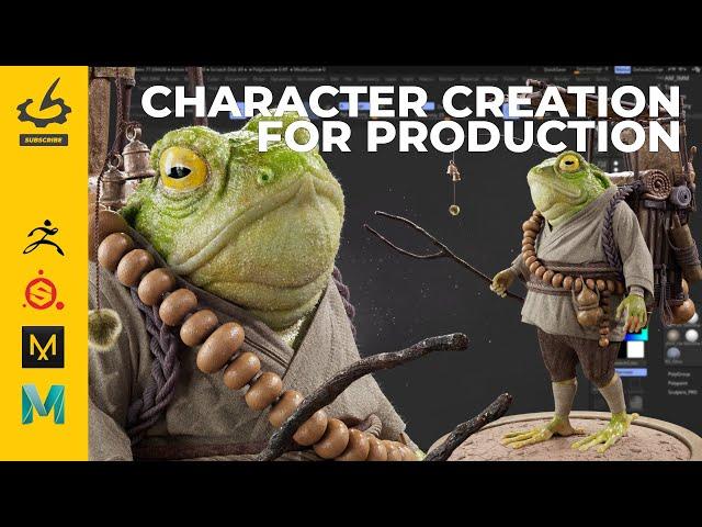 Character Creation for Production with Antonio Mossucca