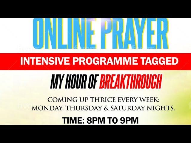 My Hour of Breakthrough....... Trecc Ministries International...... 23/01/2023