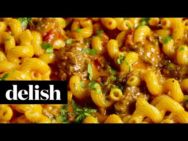 Cheesy Taco Pasta | Delish