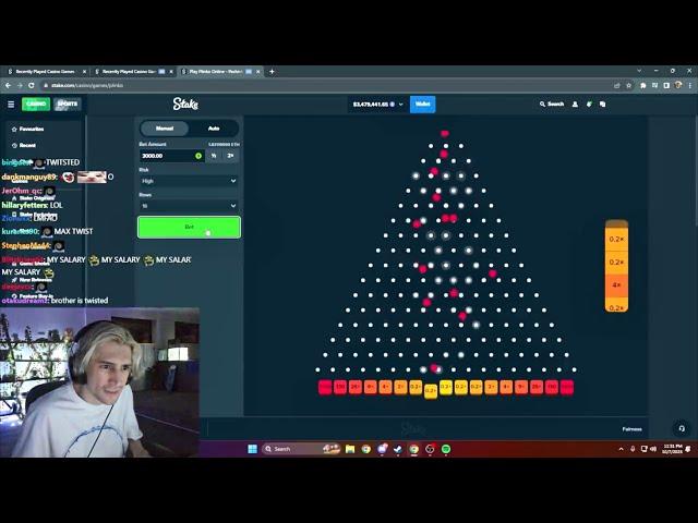 XQC GOES ALL OUT ON PLINKO WITH $3.5 MILLION 