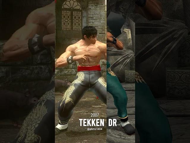 Law Tekken 1 to Tekken 8 Comparison