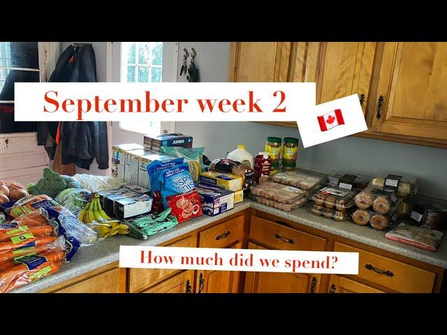 Nova Scotia Grocery Haul/ September 10, 2024