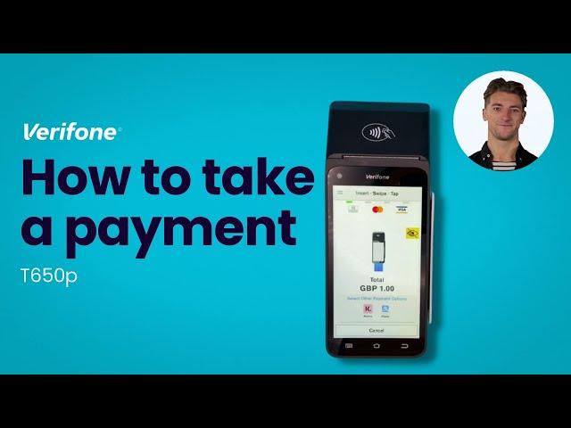 How to take a sale transaction | Verifone T650p All-in-one solution (UK)