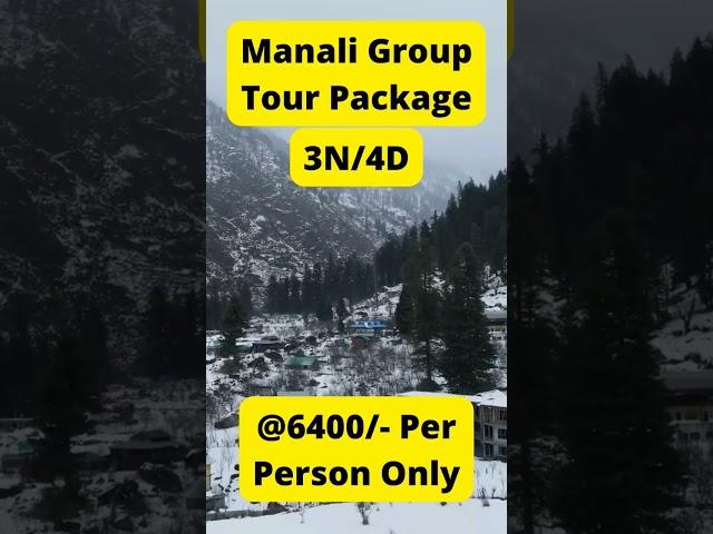 manali tour package from delhi | group tour packages to manali