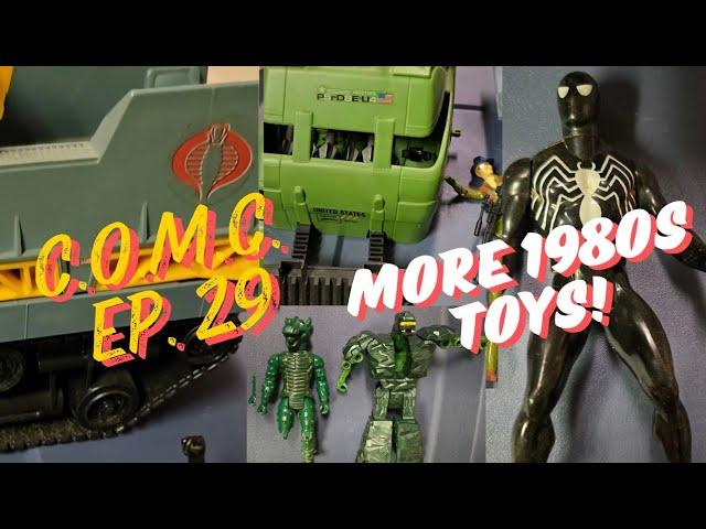 Cleaning Out My Collectibles: Episode 29- 1980s Toys! #gijoe #Spiderman #gobots #toys #1980s