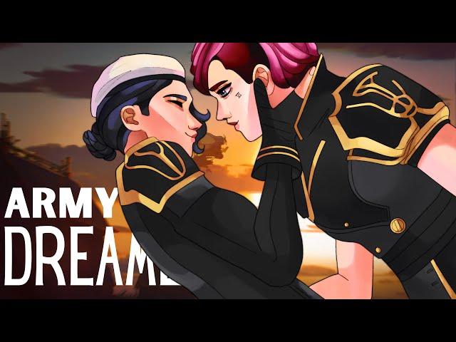 Caitlyn Kiramman Animatic | Army Dreamers | Caitlyn and Vi / Caitvi