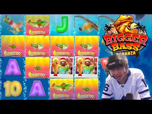 BIGGER BASS BONANZA SLOT BONUSES CATCH FIRE!