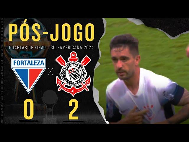 FORTALEZA 0X2 CORINTHIANS  PÓS-JOGO: ZONA MISTA E COLETIVA | QUARTAS DE FINAL | COPA SUL-AMERICANA