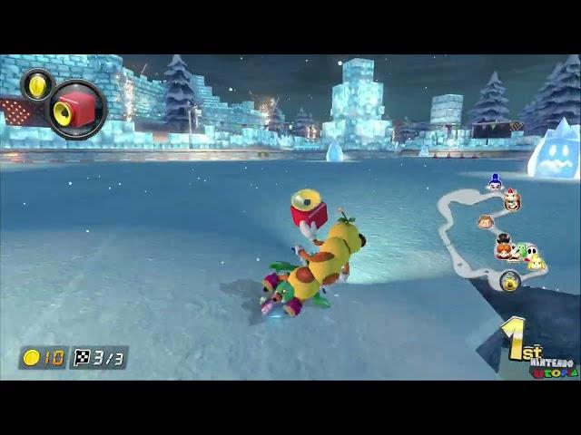 Mario Kart 8 Deluxe ⁴ᴷ Leaf Cup (200cc 3-Star Rank) Wiggler gameplay